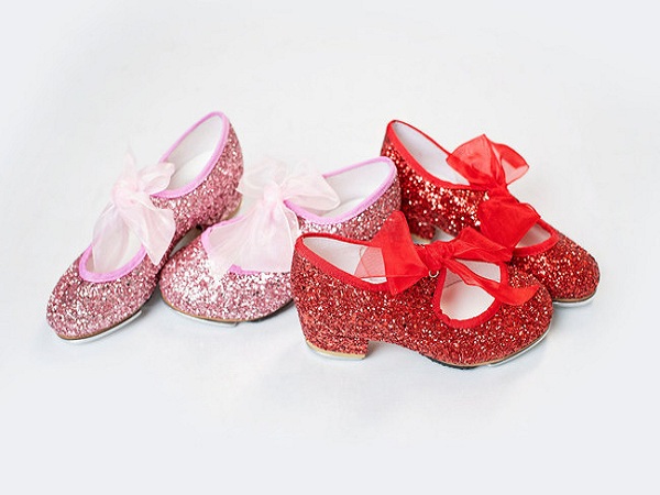 Freed of London handcrafts new line of children's glitter dance shoes